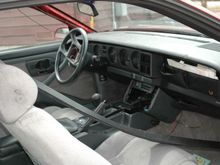 Interior as it was when it came to me. Things missing, and holes drilled into panels.