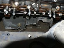 oil pan before being modded