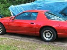 1991 Firebird before restore