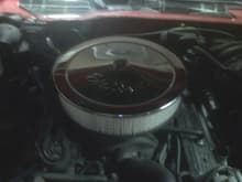 Close-up of the sexy new air cleaner