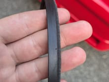 What's left of the belt (not much lol)