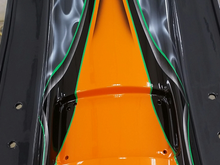 When i painted this bike, the customer bought his own paint and brought it to me with the parts. It was painted with 100% OMNI products. The stuff says PPG right on the can.....