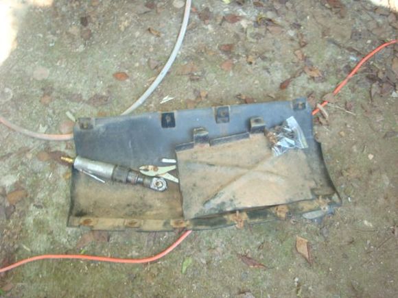 I needed the center lower plastic too.