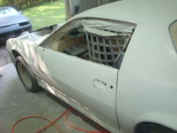 One more spray out of epoxy on the door and then its ready for high build.