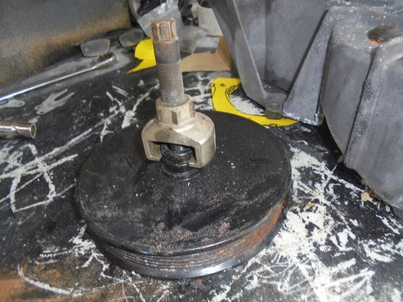Pulley off.