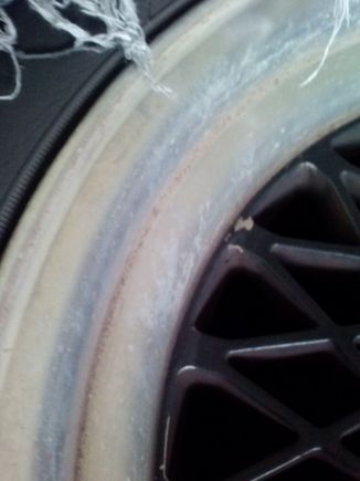 Rims before cleaning