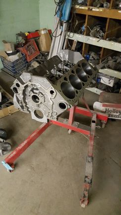 Fresh dart block ready for paint