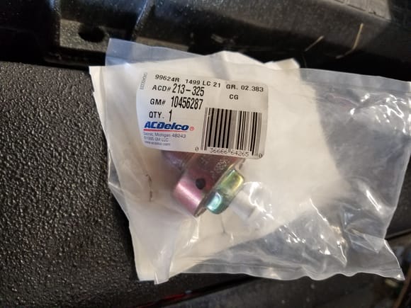 Acdelco 305 tpi knock sensor. $25 shipped