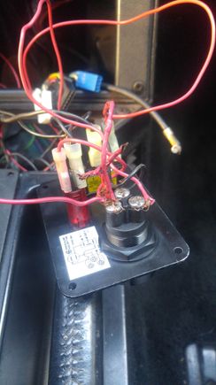 Junk wires to start button