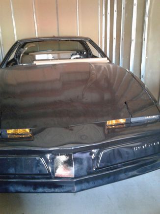 My attempt at a Paint Job. it is dusty and i have not cut it yet so not too bad.