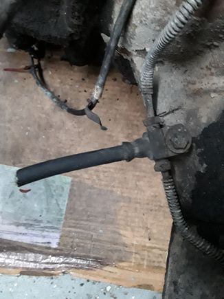 Would the rubber hose and the "T" piece that connects the two hard brake lines of the third gen drum rear end fit? Or what would I have to do to make this work?