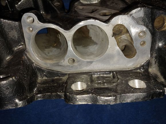 Opened up to bigger gaskets.