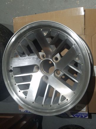 Finished sanding and ready for polishing