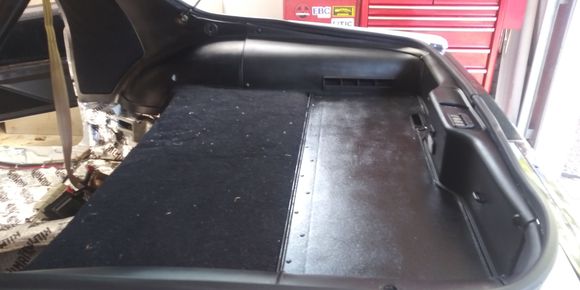 New Carpet Trunk Area