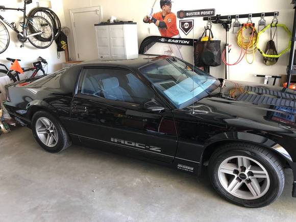 The seller's garage - just before I got it