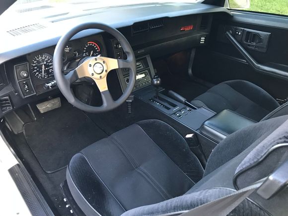  The condition of the dash pad, seats abn other interior fitments attest to the low mileage of the car 
