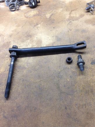 Inside ac to intake manifold 