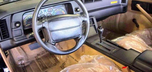 RARE Beechwood custom leather interior still wrapped in factory plastic