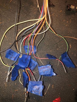 Starting to pull some necessities from the blue connector 🤟🏼