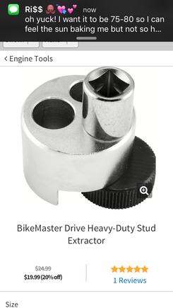 BikeMaster Drive Heavy-Duty Stud Extractor