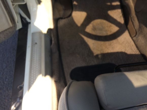 Original Daytona 500 floor mats.