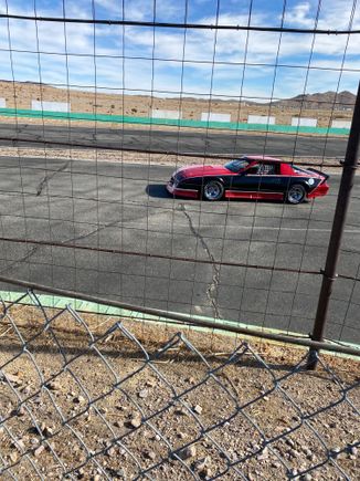 Having fun at Willow Springs International Raceway this weekend. Found the computer has a 85mph limiter on it. Gotta look into how to get around that now.