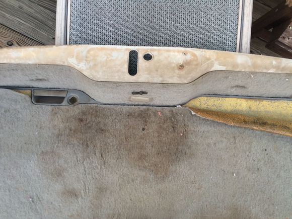 Rear trim and cargo cover from 82/84 Firebird.