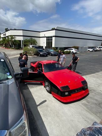 Took it over to show the guys at Alpha Laser. They didnt believe me when i said its street legal... Not sure why? Haha.