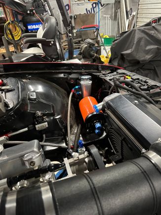 Oil filter relocation 