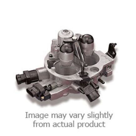 Holley replacement TBI with early-style injectors and pod