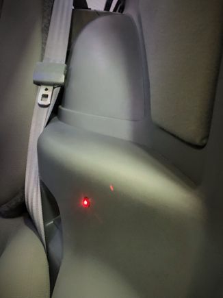 2022 Back seat ambience LED