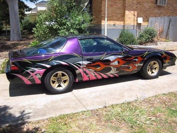 Mixed reaction on the paint job.