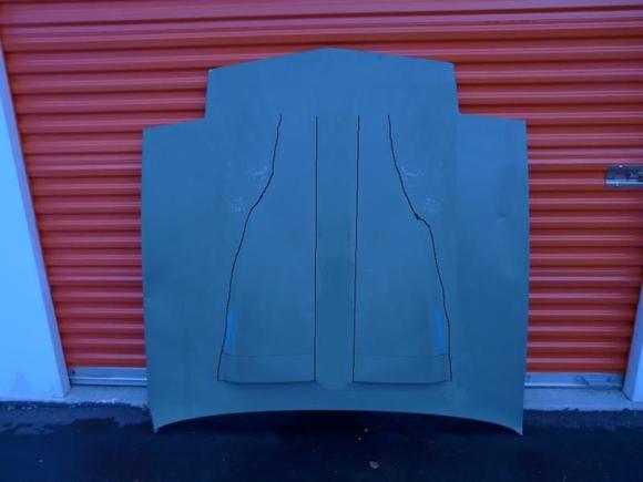 Double power bulge hood