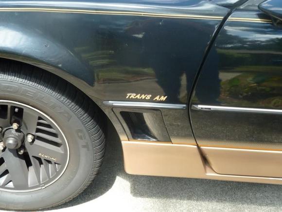 Modification 3: printed graphics.