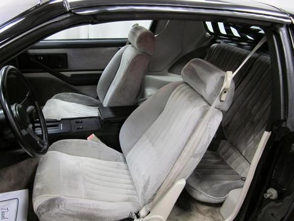 front seats, no tears thank god
