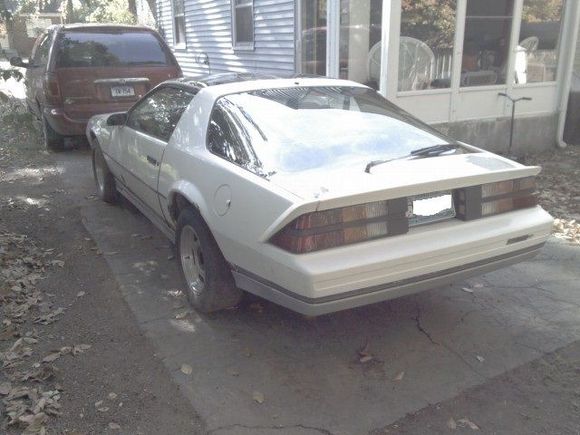 Rear Driver side view