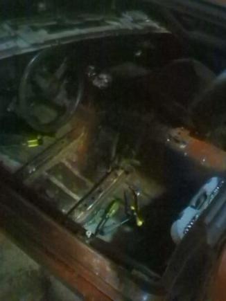 getting the floor fixed up