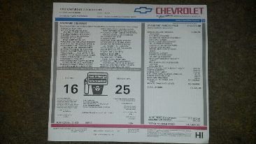 1992 B4C 1G1FP2389NL120123 REPRODUCTION WINDOW STICKER BASED ON GM HERITAGE INVOICE