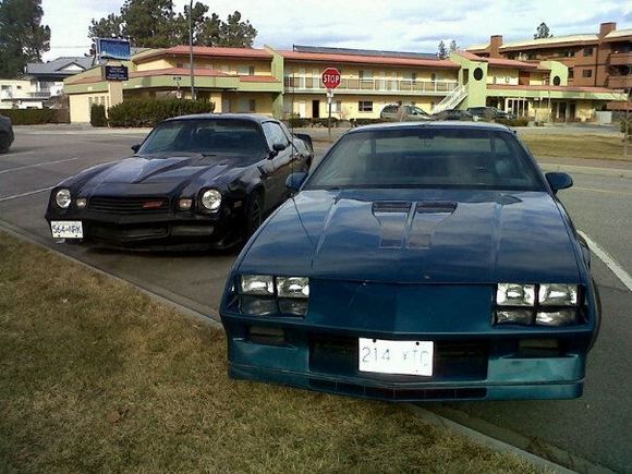 1980 Z28 (Left) 1984 Z28 (Right)
