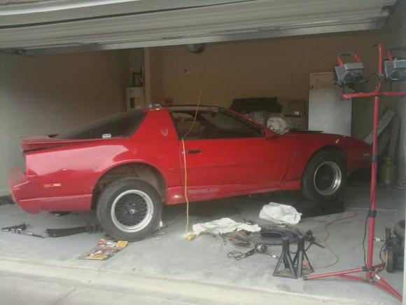 Rebuilding the transmission