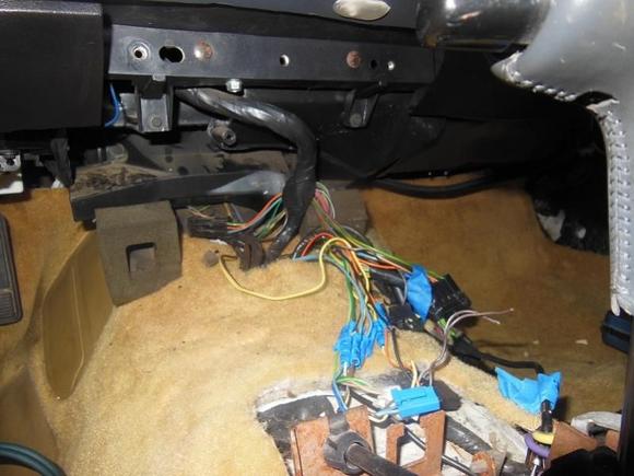 radio/ac controls removed.