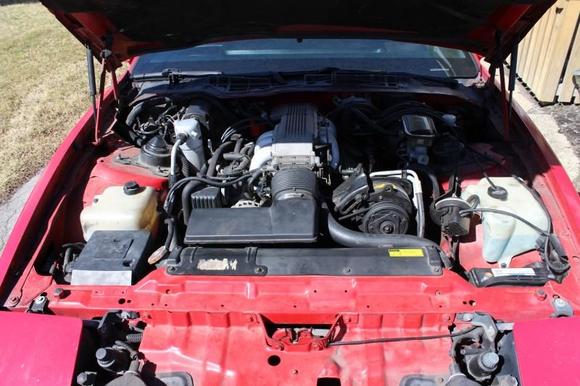 Stock engine bay