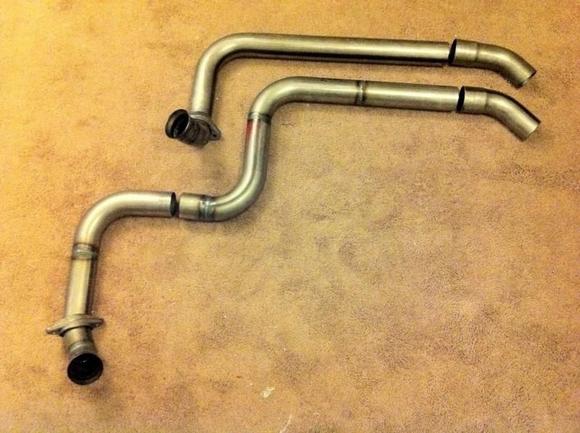 Dual cat pipes