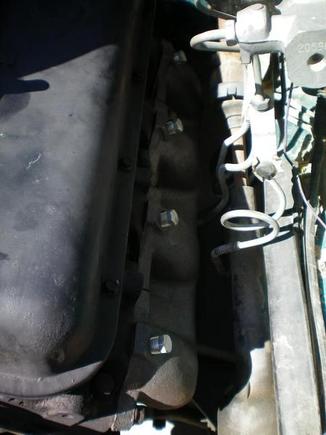 92 camaro 454 driver side exhaust manifold clearance