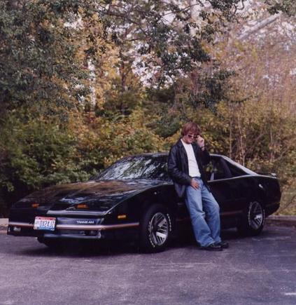 I got one of my senior high school pictures with the car. . .I find the picture pretty amusing 12 years later.