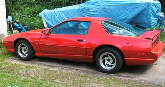 1991 Firebird before restore
