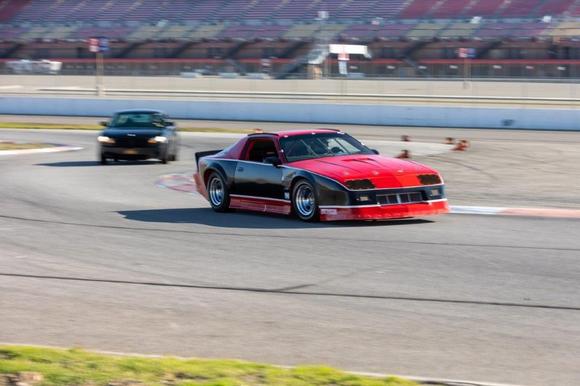 Few more action photos from Auto club speedway. Using the curbs.