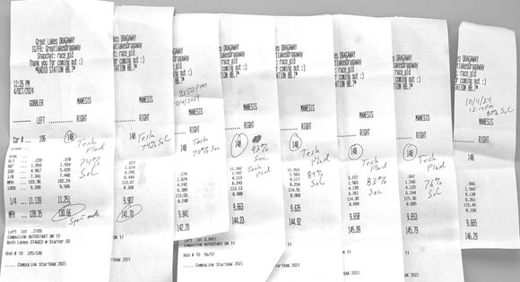 2021 Model S Plaid, 54k miles, 86% Battery Health. Great Lakes Dragaway 1/4 mile runs