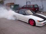 2nd 240sx, with my drifting rims on