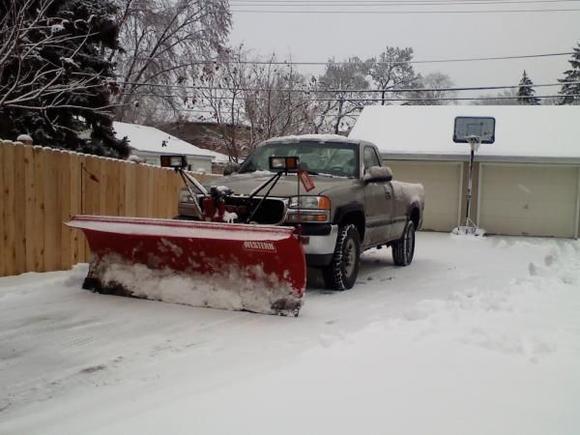 Western Uni-Mount 3 spring plow